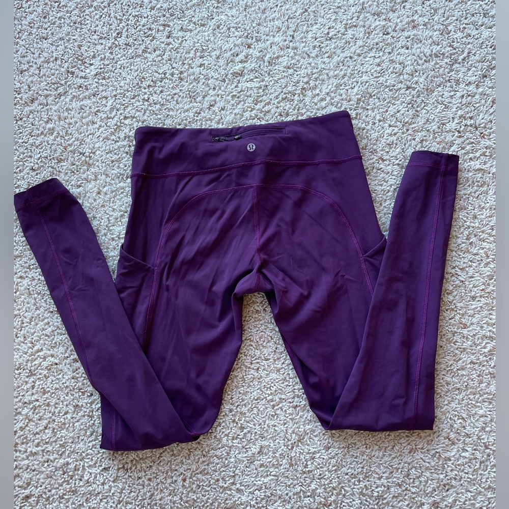 Lululemon purple leggings